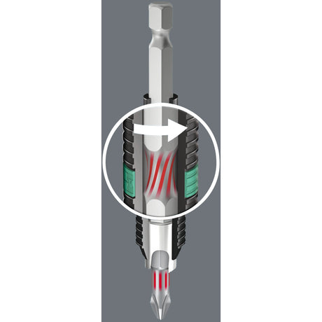 Wera bit-safe 61 bitorsion 1 bitset (61-delig)