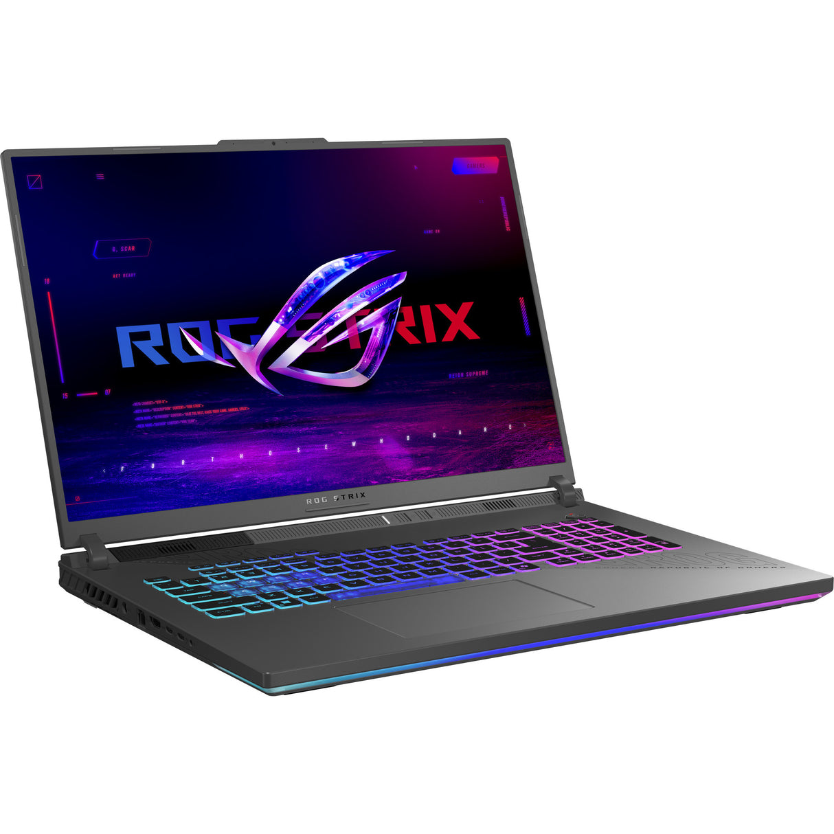 Asus rog strix g18 g814pm-s9012w 18 gaming laptop (grijs | r9 7940hx | rtx 5060 | 16 gb | 1 tb ssd)