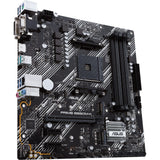 Asus prime b550m-k socket am4 moederbord (zwart wit, raid, gb-lan, sound, µatx)