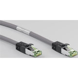 Goobay cat.8.1 netwerkkabel (grijs, 0,25 meter, s ftp (pimf), rj-45)