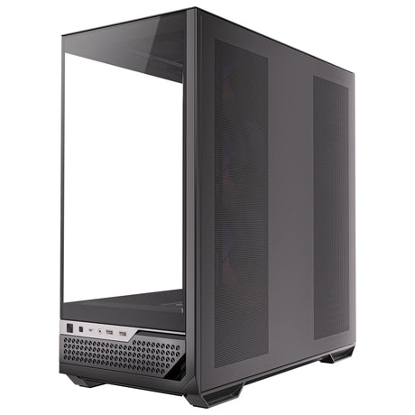 Antec c7 argb midi tower behuizing (zwart | 2x usb-a | 1x usb-c | tempered glass)