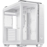 Asus tuf gaming gt502 midi tower behuizing (wit | 2x usb-a | 1x usb-c | tempered glass)