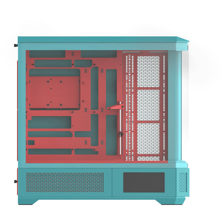 Thermaltake view 600 tg mint strawberry big tower behuizing (mint bes | 2x usb-a | 1x usb-c | tempered glass)