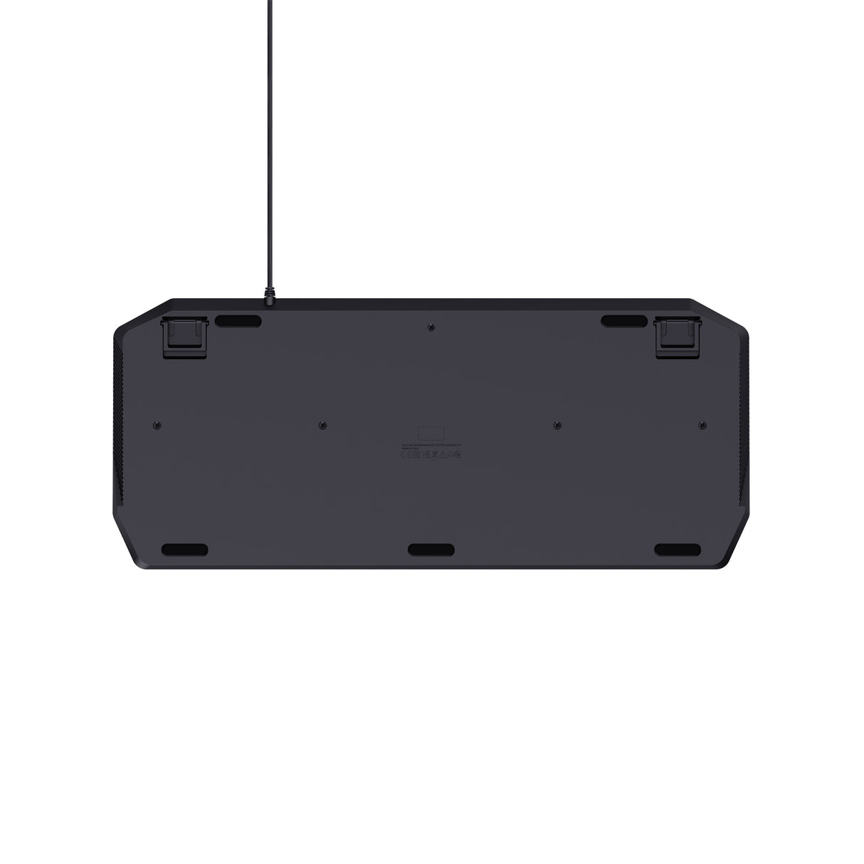 Trust gxt 836 evocx rgb gaming toetsenbord (zwart, us lay-out (qwerty), membraan, 100%, rgb)