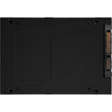 Kingston kc600 2048 gb ssd (zwart, skc600 2048g, sata 600)