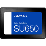 Adata ultimate su650 2 tb ssd (zwart, 3d nand, sata 6gb s)