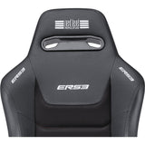 Next level racing ers3 elite reclining seat - pu leder suède edition gamestoel (zwart)