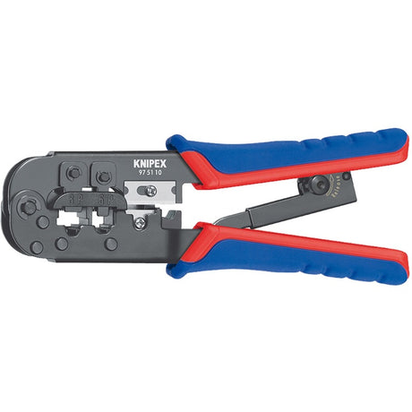 Knipex 975110 krimptang voor westernstekkers - 190mm
