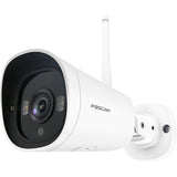 Foscam g4c, 2k starlight wifi buiten beveiligingscamera (wit)