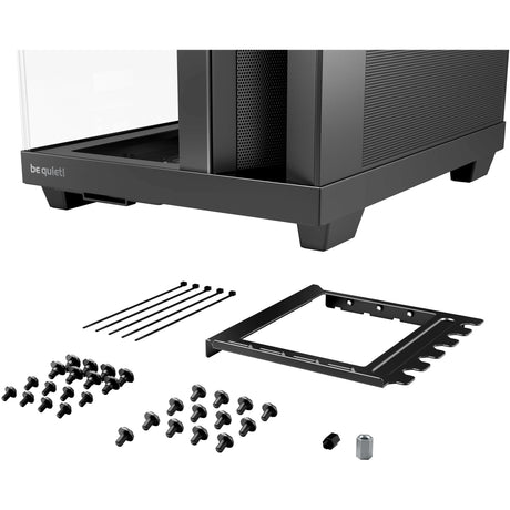 Be quiet! light base 500 midi tower behuizing (zwart | 2x usb-a | 1x usb-c | rgb | window)