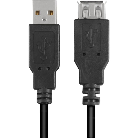 Sharkoon usb 2.0 verlengkabel (zwart, 3 meter, dubbele afscherming)