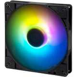 Silverstone air penetrator 184i argb case fan (zwart, 180 x 180 x 32 mm, pwm)