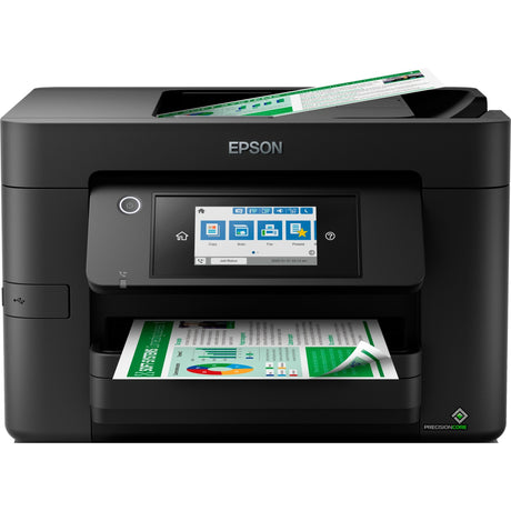 Epson workforce pro wf-4820dwf all-in-one inkjetprinter met faxfunctie (zwart, scannen, kopiëren, faxen, lan, wi-fi)
