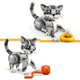 Lego creator 3in1 speelse kat dieren - 31163