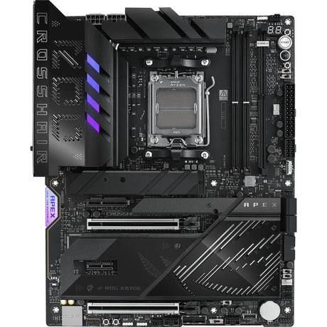 Asus rog crosshair x870e apex socket am5 moederbord (raid, 5gb-lan, wi-fi 7, bt, sound, atx)