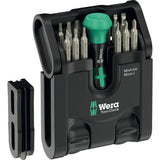Wera tool-check modular micro 1, 21‑delig bitset (zwart groen)