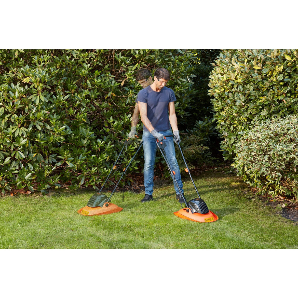 Black+decker 1200w zweefmaaier hovermaaier 30cm maaibreedte - bemwh551-qs