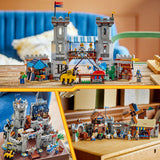 Lego ® creator 3in1 middeleeuws kasteel met ridders te paard - 31168