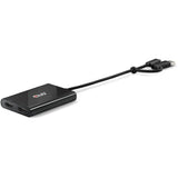 Club 3d usb-c naar usb-a adapter naar 2x hdmi splitter (zwart, displaylink)