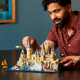 Lego harry potter kasteel zweinstein en terrein grote set voor volwassenen - 76419