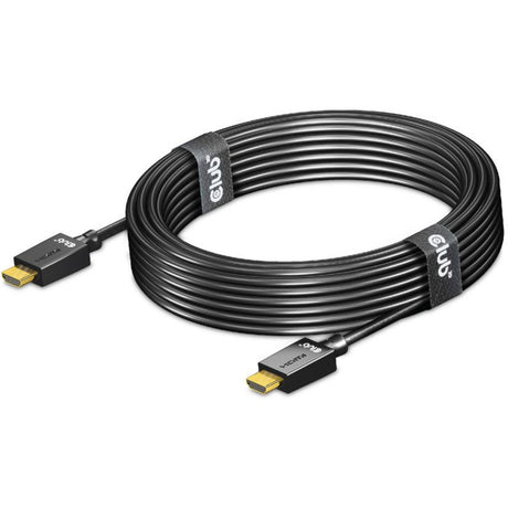 Club 3d gecertificeerde ultra high speed hdmi 2.1 kabel (zwart, 5 meter, 8k)