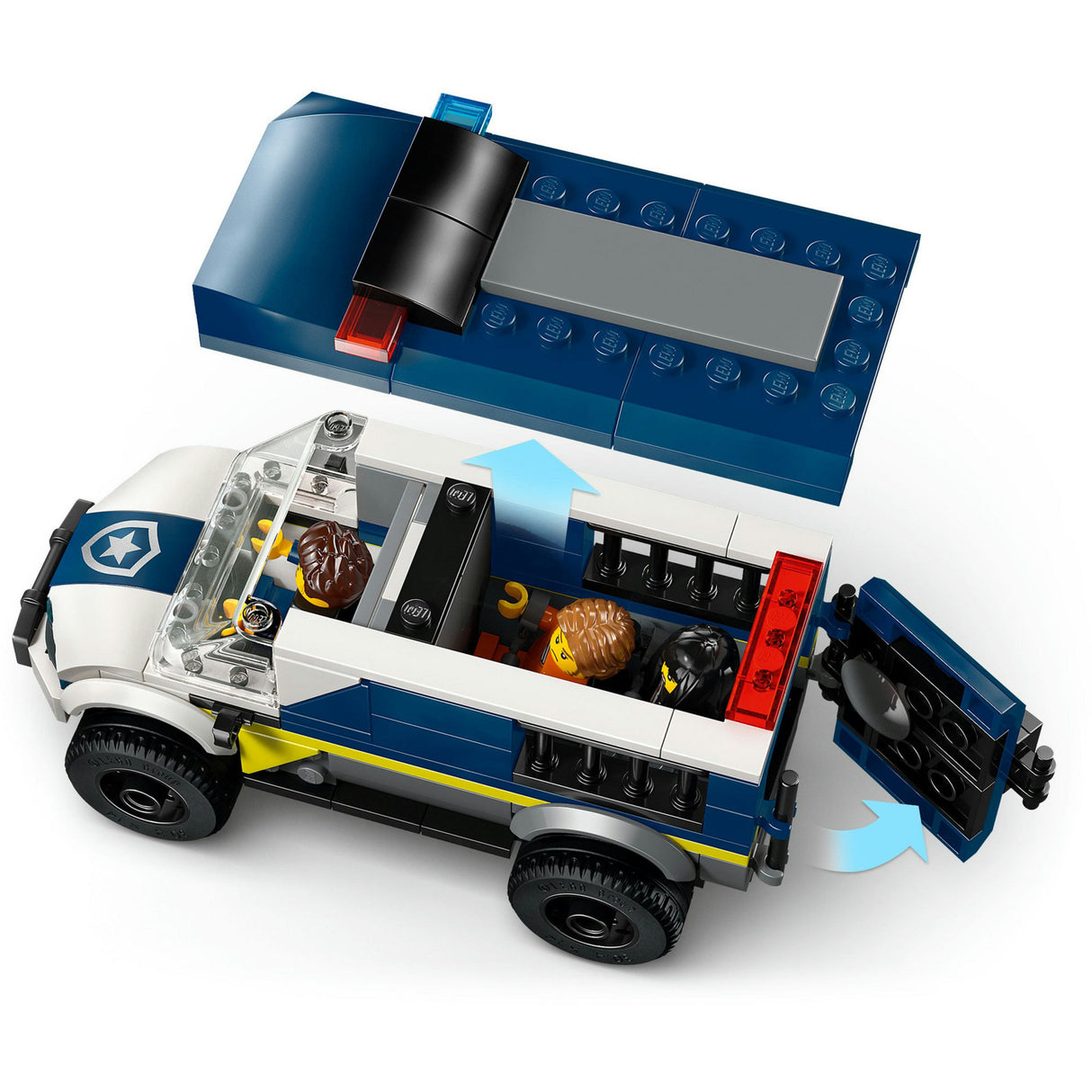 Lego city 60479 politie gevangenentransport