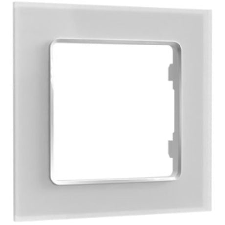 Shelly wall frame 1 afdekking (wit)