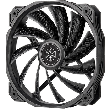 Silverstone shark force 160 case fan (zwart, 160 x 160 x 27 mm, pwm)