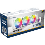 Silverstone sst-pf360w-argb-v2 waterkoeling (wit, incl. rgb controller)