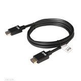 Club 3d gecertificeerde ultra high speed hdmi 2.1 kabel (zwart, 1,5 meter, 8k)