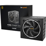 Be quiet! pure power 12m modulaire 1200 watt voeding (zwart, 1x 12v-2x6, 4x pcie)