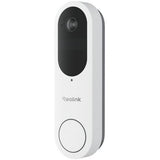 Reolink d340b 4mp dual-band wifi batterijdeurbel met slimme detectie (wit)