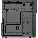 Silverstone sst-ps13b midi tower behuizing (zwart | 2x usb-a)