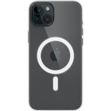 Apple doorzichtig hoesje met magsafe voor iphone 15 plus telefoonhoesje (transparant)