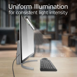Act connectivity dimbare monitor led lichtbalk led-bar (zwart, usb-voeding, 3000k-6500k)