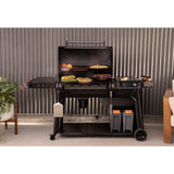 Traeger woodridge pro pellet barbecue (zwart, wifire)