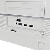 Silverstone flp01 htpc behuizing (crème | 2x usb-a | 1x usb-c)
