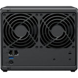 Synology diskstation ds425+ nas (zwart, 2x lan, 2x usb-a 3.2 (5 gbit s))
