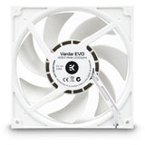 Ekwb ek-vardar evo 140er white bb (500-2000) case fan (140 x 140 x 25 mm, pwm)