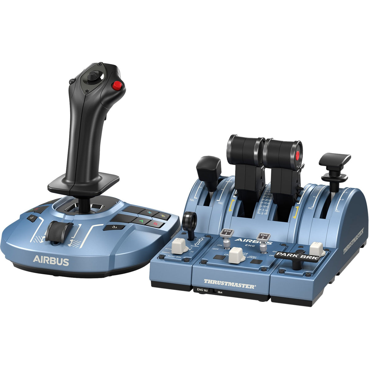 Thrustmaster tca captain pack x airbus edition gaming set (zwart, pc, xbox series x|s)