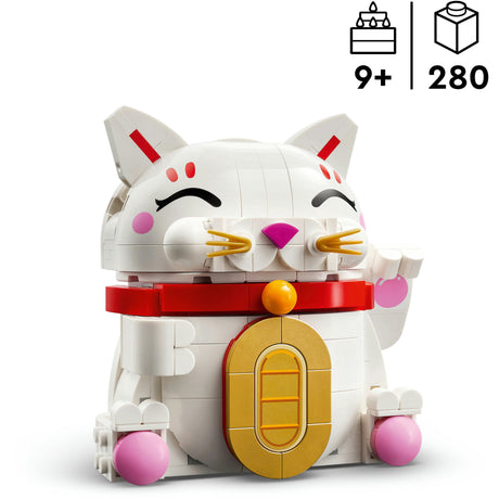 Lego icons - gelukskat constructiespeelgoed (40813)