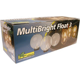 Ubbink multibright float drijvende lichtbol led led-lamp (transparant, 3 stuks)