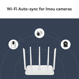 Imou hx21 ax3000 dual-band wi-fi 6 router (wit, mesh)
