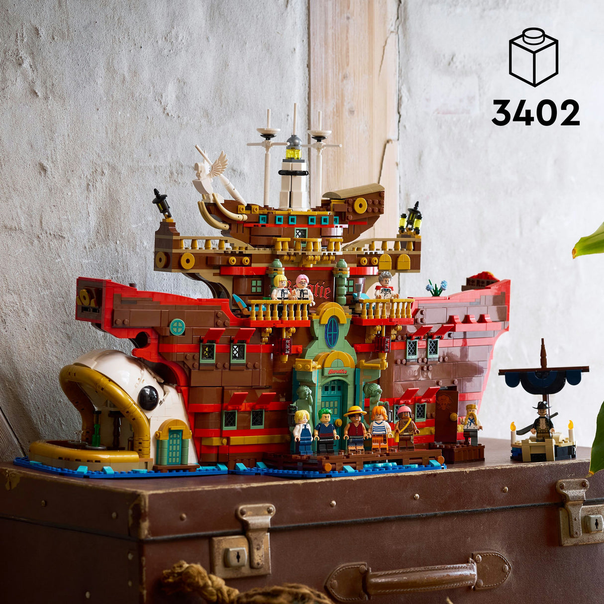 Lego ® one piece het drijvende restaurant baratie - 75640