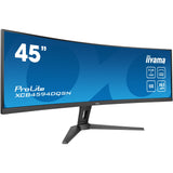Iiyama prolite xcb4594dqsn-b1 44.5 curved ultrawide monitor (zwart, 2x hdmi, displayport, 3x usb-a, usb-b, usb-c, rj-45, 165 hz)