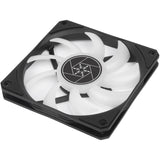 Silverstone vida 120 slim waterkoeling (zwart)