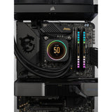 Corsair dominator platinum rgb 64 gb ddr5-5200 (2x 32 gb) werkgeheugen (zwart, cmt64gx5m2b5200c40, xmp 3.0)