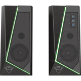 Trust gxt 609 zoxa rgb-verlichte speakerset pc-luidspreker (zwart, rgb led)