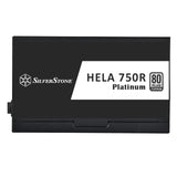 Silverstone hela 750r platinum modulaire 750 watt voeding (zwart, 4x pcie)