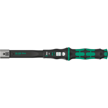 Wera 9530 draaimomentsleutelset voor warmtepompen airco's (zwart groen, 4‑delig)
